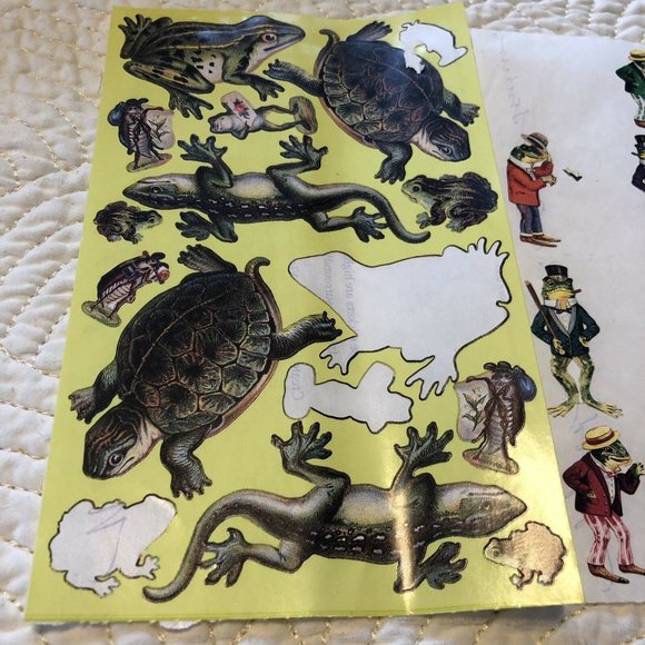 FROGS TURTLES AND MORE THE GIFTED LINE STICKERS LIZARDS AMPHIBIANS PETS Partial - Picture 9 of 12
